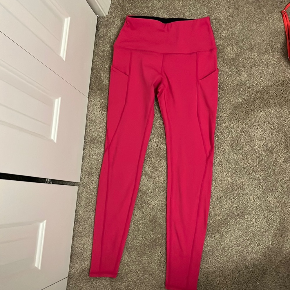 Pink leggings size XS